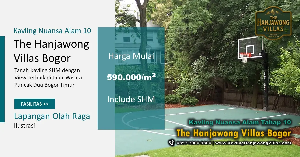 Fasilitas Kavling Hanjawong Villas dot com - Lapangan Olah Raga