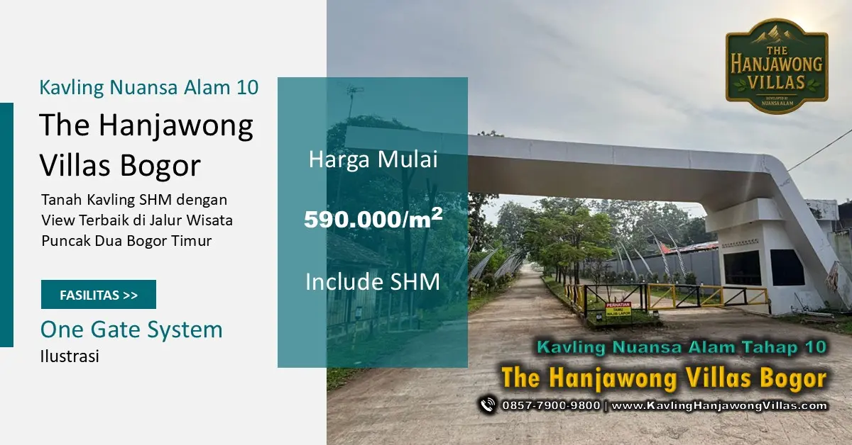 Fasilitas Kavling Hanjawong Villas dot com - One Gate System