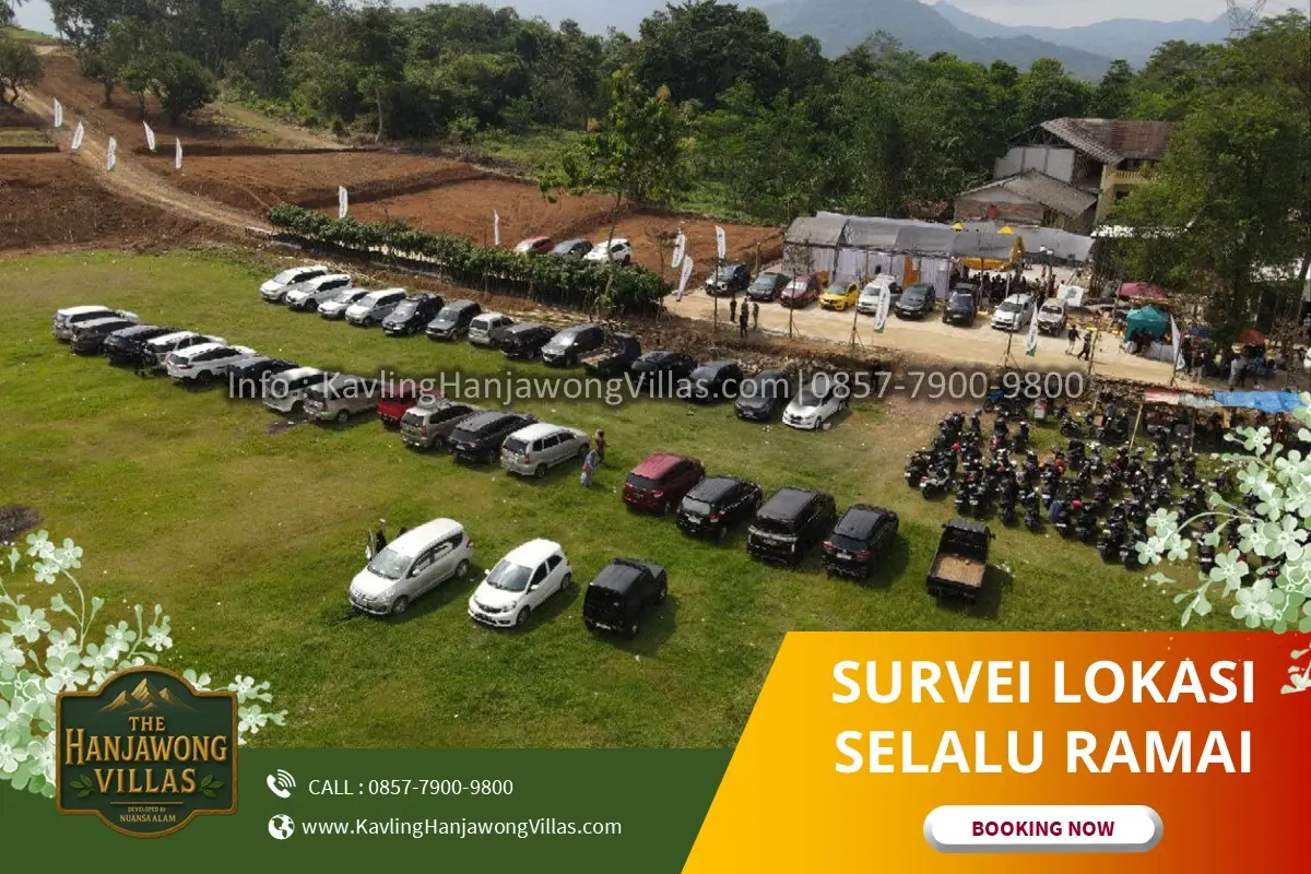 Survei Lokasi Kavling Nuansa Alam The Hanjawong Villas Bogor Selalu Ramai (1)