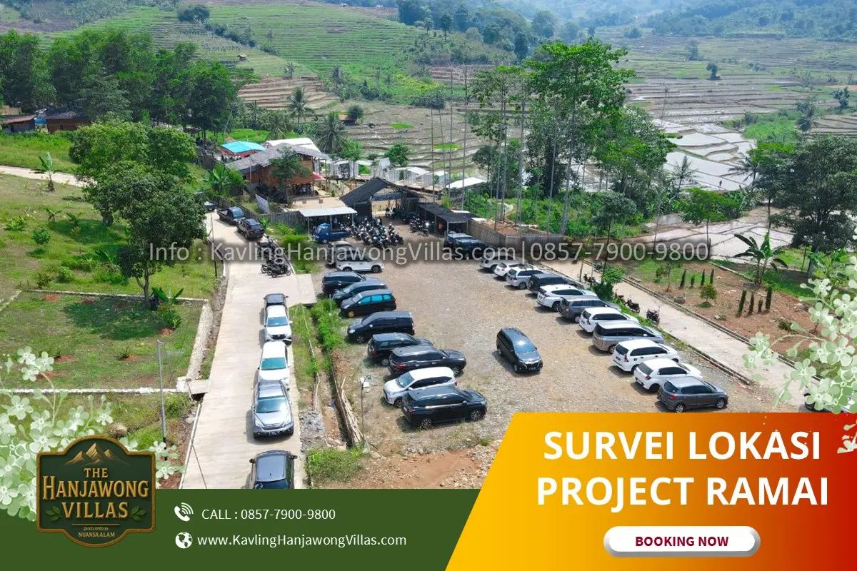 Survei Lokasi Kavling Nuansa Alam The Hanjawong Villas Bogor Selalu Ramai (2)
