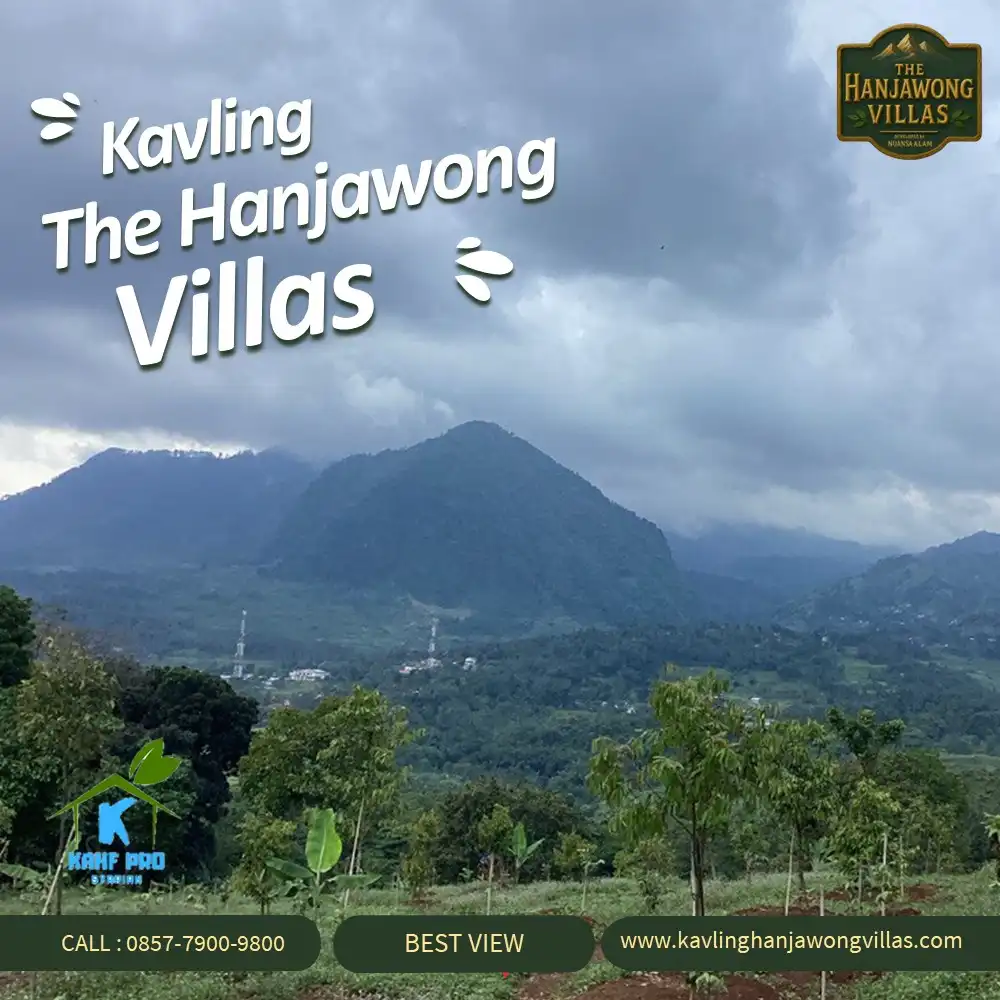 Best View Gunung di Hanjawong Villas Bogor
