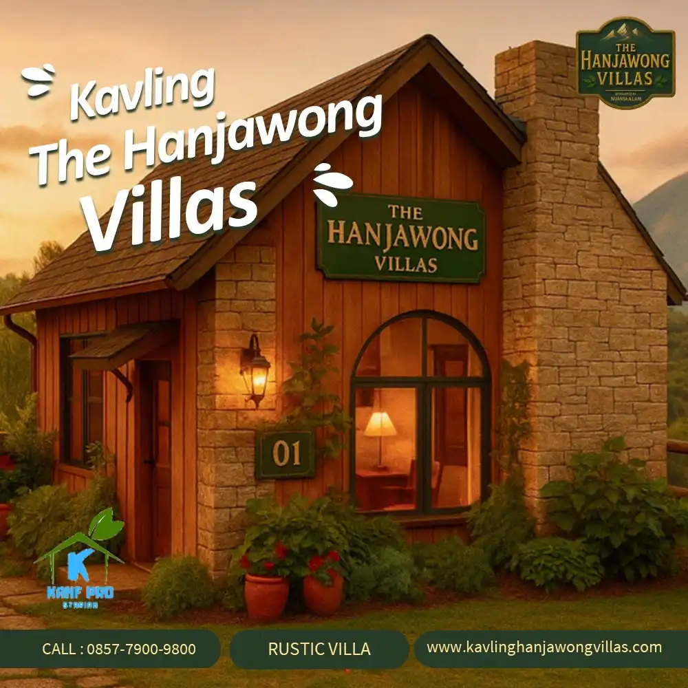Contoh Villa Eropa di Hanjawong Villas Bogor