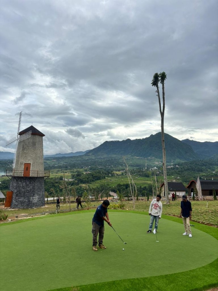 hanjawong villas view mini golf