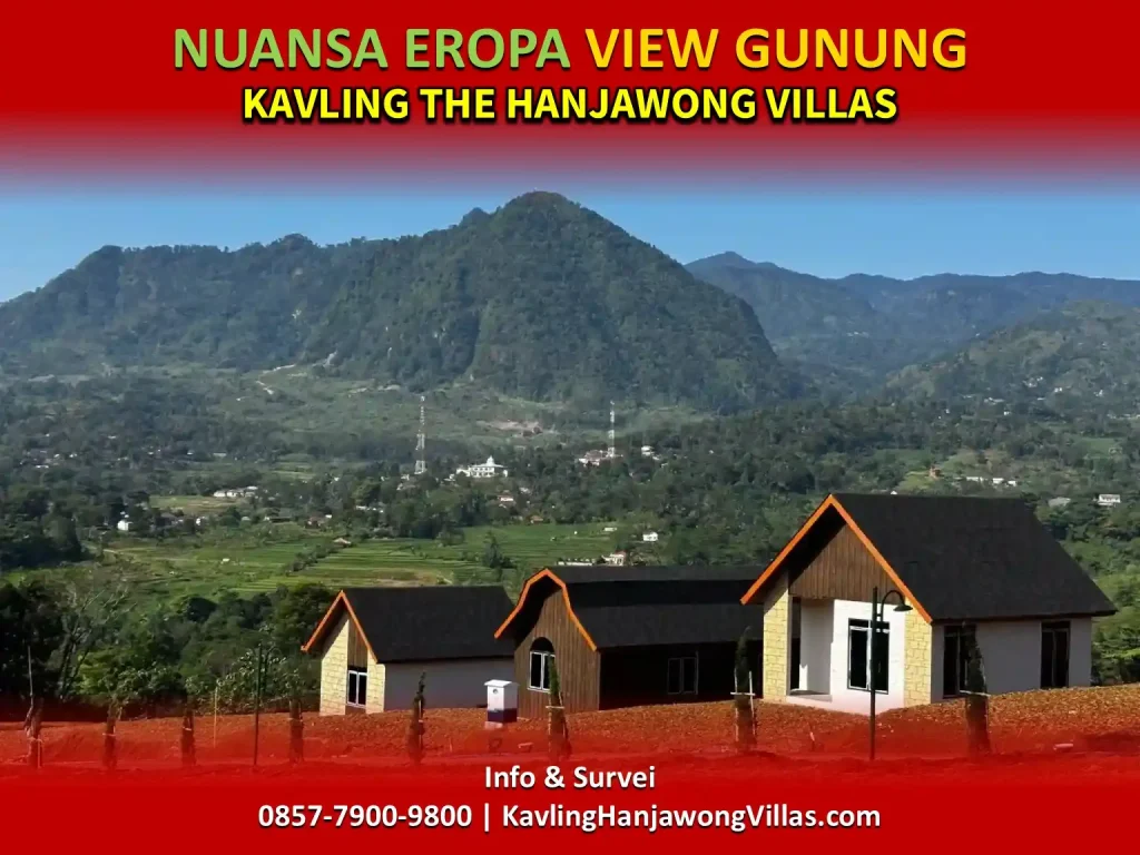 Hanjawong Villas Kavling Puncak View Gunung
